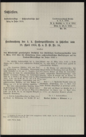 Verordnungsblatt des k.k. Ministeriums des Innern. Beibl.. Beiblatt zu dem Verordnungsblatte des k.k. Ministeriums des Innern. Angelegenheiten der staatlichen Veterinärverwaltung. (etc.) 19160630 Seite: 65