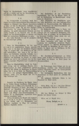 Verordnungsblatt des k.k. Ministeriums des Innern. Beibl.. Beiblatt zu dem Verordnungsblatte des k.k. Ministeriums des Innern. Angelegenheiten der staatlichen Veterinärverwaltung. (etc.) 19160630 Seite: 75