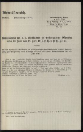 Verordnungsblatt des k.k. Ministeriums des Innern. Beibl.. Beiblatt zu dem Verordnungsblatte des k.k. Ministeriums des Innern. Angelegenheiten der staatlichen Veterinärverwaltung. (etc.) 19160630 Seite: 85