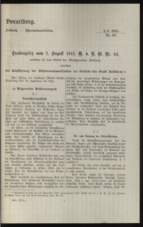 Verordnungsblatt des k.k. Ministeriums des Innern. Beibl.. Beiblatt zu dem Verordnungsblatte des k.k. Ministeriums des Innern. Angelegenheiten der staatlichen Veterinärverwaltung. (etc.) 19160630 Seite: 97