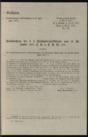 Verordnungsblatt des k.k. Ministeriums des Innern. Beibl.. Beiblatt zu dem Verordnungsblatte des k.k. Ministeriums des Innern. Angelegenheiten der staatlichen Veterinärverwaltung. (etc.) 19180330 Seite: 11