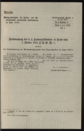 Verordnungsblatt des k.k. Ministeriums des Innern. Beibl.. Beiblatt zu dem Verordnungsblatte des k.k. Ministeriums des Innern. Angelegenheiten der staatlichen Veterinärverwaltung. (etc.) 19180330 Seite: 115