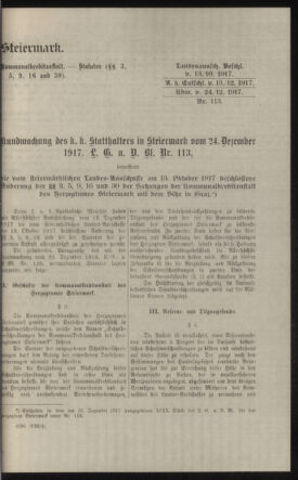 Verordnungsblatt des k.k. Ministeriums des Innern. Beibl.. Beiblatt zu dem Verordnungsblatte des k.k. Ministeriums des Innern. Angelegenheiten der staatlichen Veterinärverwaltung. (etc.) 19180330 Seite: 131