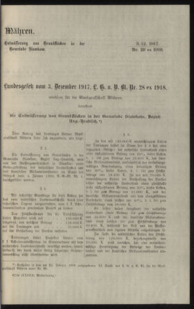 Verordnungsblatt des k.k. Ministeriums des Innern. Beibl.. Beiblatt zu dem Verordnungsblatte des k.k. Ministeriums des Innern. Angelegenheiten der staatlichen Veterinärverwaltung. (etc.) 19180330 Seite: 181