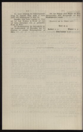 Verordnungsblatt des k.k. Ministeriums des Innern. Beibl.. Beiblatt zu dem Verordnungsblatte des k.k. Ministeriums des Innern. Angelegenheiten der staatlichen Veterinärverwaltung. (etc.) 19180330 Seite: 190