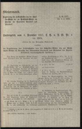 Verordnungsblatt des k.k. Ministeriums des Innern. Beibl.. Beiblatt zu dem Verordnungsblatte des k.k. Ministeriums des Innern. Angelegenheiten der staatlichen Veterinärverwaltung. (etc.) 19180330 Seite: 193