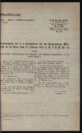 Verordnungsblatt des k.k. Ministeriums des Innern. Beibl.. Beiblatt zu dem Verordnungsblatte des k.k. Ministeriums des Innern. Angelegenheiten der staatlichen Veterinärverwaltung. (etc.) 19180330 Seite: 211