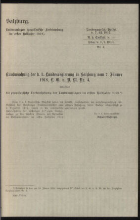 Verordnungsblatt des k.k. Ministeriums des Innern. Beibl.. Beiblatt zu dem Verordnungsblatte des k.k. Ministeriums des Innern. Angelegenheiten der staatlichen Veterinärverwaltung. (etc.) 19180330 Seite: 23