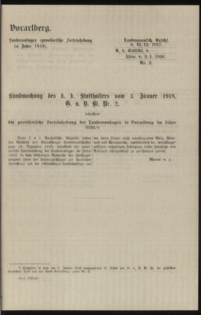 Verordnungsblatt des k.k. Ministeriums des Innern. Beibl.. Beiblatt zu dem Verordnungsblatte des k.k. Ministeriums des Innern. Angelegenheiten der staatlichen Veterinärverwaltung. (etc.) 19180330 Seite: 27