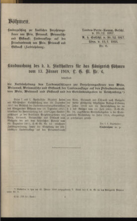 Verordnungsblatt des k.k. Ministeriums des Innern. Beibl.. Beiblatt zu dem Verordnungsblatte des k.k. Ministeriums des Innern. Angelegenheiten der staatlichen Veterinärverwaltung. (etc.) 19180330 Seite: 29