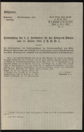 Verordnungsblatt des k.k. Ministeriums des Innern. Beibl.. Beiblatt zu dem Verordnungsblatte des k.k. Ministeriums des Innern. Angelegenheiten der staatlichen Veterinärverwaltung. (etc.) 19180330 Seite: 33