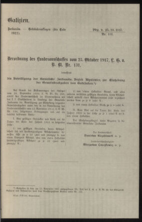 Verordnungsblatt des k.k. Ministeriums des Innern. Beibl.. Beiblatt zu dem Verordnungsblatte des k.k. Ministeriums des Innern. Angelegenheiten der staatlichen Veterinärverwaltung. (etc.) 19180330 Seite: 39