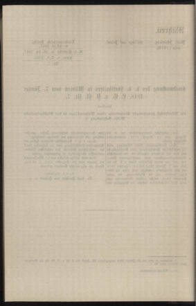 Verordnungsblatt des k.k. Ministeriums des Innern. Beibl.. Beiblatt zu dem Verordnungsblatte des k.k. Ministeriums des Innern. Angelegenheiten der staatlichen Veterinärverwaltung. (etc.) 19180330 Seite: 52