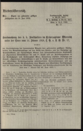 Verordnungsblatt des k.k. Ministeriums des Innern. Beibl.. Beiblatt zu dem Verordnungsblatte des k.k. Ministeriums des Innern. Angelegenheiten der staatlichen Veterinärverwaltung. (etc.) 19180330 Seite: 53