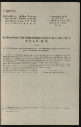 Verordnungsblatt des k.k. Ministeriums des Innern. Beibl.. Beiblatt zu dem Verordnungsblatte des k.k. Ministeriums des Innern. Angelegenheiten der staatlichen Veterinärverwaltung. (etc.) 19180330 Seite: 63