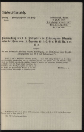 Verordnungsblatt des k.k. Ministeriums des Innern. Beibl.. Beiblatt zu dem Verordnungsblatte des k.k. Ministeriums des Innern. Angelegenheiten der staatlichen Veterinärverwaltung. (etc.) 19180330 Seite: 73