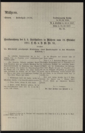 Verordnungsblatt des k.k. Ministeriums des Innern. Beibl.. Beiblatt zu dem Verordnungsblatte des k.k. Ministeriums des Innern. Angelegenheiten der staatlichen Veterinärverwaltung. (etc.) 19180330 Seite: 93