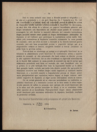 Verordnungsblatt des erzbischöfl. Konsistoriums die Angelegenheiten der orthod. -oriental. Erzdiözese der Bukowina betreffend 18840421 Seite: 2