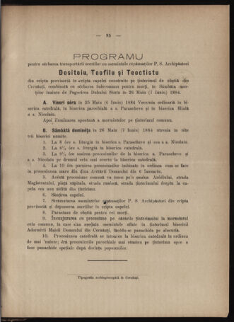 Verordnungsblatt des erzbischöfl. Konsistoriums die Angelegenheiten der orthod. -oriental. Erzdiözese der Bukowina betreffend 18840516 Seite: 7