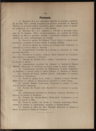 Verordnungsblatt des erzbischöfl. Konsistoriums die Angelegenheiten der orthod. -oriental. Erzdiözese der Bukowina betreffend 18841115 Seite: 3