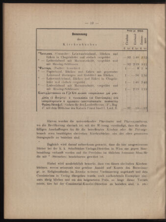 Verordnungsblatt des erzbischöfl. Konsistoriums die Angelegenheiten der orthod. -oriental. Erzdiözese der Bukowina betreffend 18850201 Seite: 4