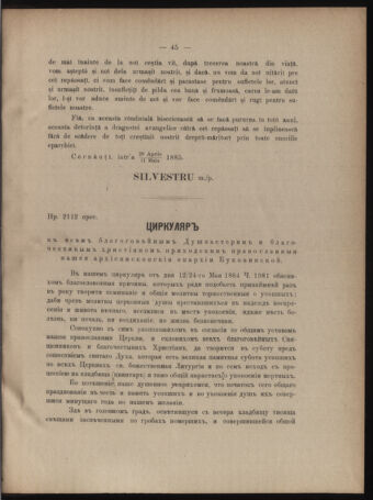 Verordnungsblatt des erzbischöfl. Konsistoriums die Angelegenheiten der orthod. -oriental. Erzdiözese der Bukowina betreffend 18850501 Seite: 3