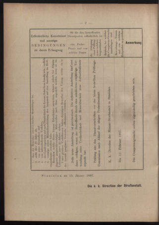 Verordnungsblatt des erzbischöfl. Konsistoriums die Angelegenheiten der orthod. -oriental. Erzdiözese der Bukowina betreffend 18870110 Seite: 2