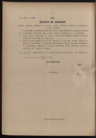 Verordnungsblatt des erzbischöfl. Konsistoriums die Angelegenheiten der orthod. -oriental. Erzdiözese der Bukowina betreffend 18870307 Seite: 4