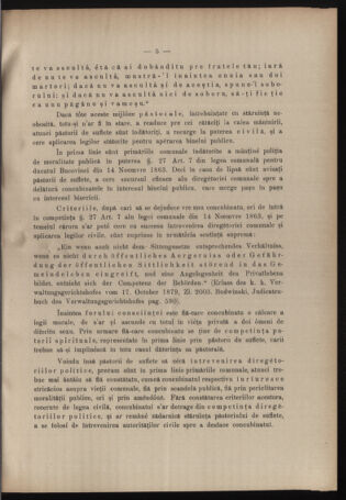 Verordnungsblatt des erzbischöfl. Konsistoriums die Angelegenheiten der orthod. -oriental. Erzdiözese der Bukowina betreffend 18880215 Seite: 3