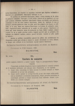 Verordnungsblatt des erzbischöfl. Konsistoriums die Angelegenheiten der orthod. -oriental. Erzdiözese der Bukowina betreffend 18881107 Seite: 3