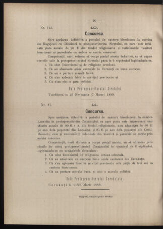 Verordnungsblatt des erzbischöfl. Konsistoriums die Angelegenheiten der orthod. -oriental. Erzdiözese der Bukowina betreffend 18890317 Seite: 4