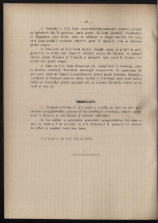 Verordnungsblatt des erzbischöfl. Konsistoriums die Angelegenheiten der orthod. -oriental. Erzdiözese der Bukowina betreffend 18890403 Seite: 6