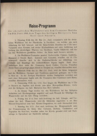 Verordnungsblatt des erzbischöfl. Konsistoriums die Angelegenheiten der orthod. -oriental. Erzdiözese der Bukowina betreffend 18890403 Seite: 9