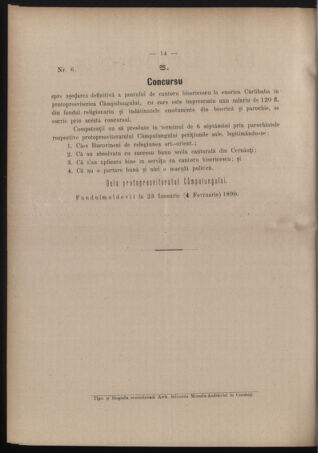 Verordnungsblatt des erzbischöfl. Konsistoriums die Angelegenheiten der orthod. -oriental. Erzdiözese der Bukowina betreffend 18900212 Seite: 2