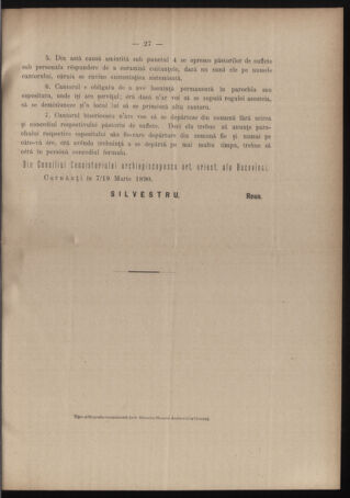 Verordnungsblatt des erzbischöfl. Konsistoriums die Angelegenheiten der orthod. -oriental. Erzdiözese der Bukowina betreffend 18900401 Seite: 11