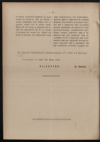 Verordnungsblatt des erzbischöfl. Konsistoriums die Angelegenheiten der orthod. -oriental. Erzdiözese der Bukowina betreffend 18900516 Seite: 2