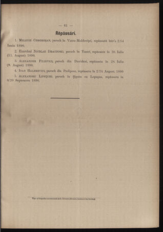 Verordnungsblatt des erzbischöfl. Konsistoriums die Angelegenheiten der orthod. -oriental. Erzdiözese der Bukowina betreffend 18901008 Seite: 3