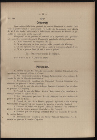 Verordnungsblatt des erzbischöfl. Konsistoriums die Angelegenheiten der orthod. -oriental. Erzdiözese der Bukowina betreffend 18901217 Seite: 5