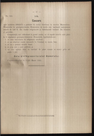 Verordnungsblatt des erzbischöfl. Konsistoriums die Angelegenheiten der orthod. -oriental. Erzdiözese der Bukowina betreffend 18930419 Seite: 5