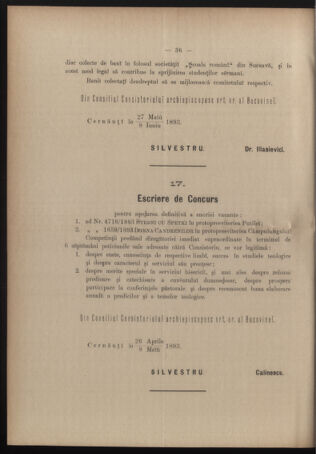 Verordnungsblatt des erzbischöfl. Konsistoriums die Angelegenheiten der orthod. -oriental. Erzdiözese der Bukowina betreffend 18930607 Seite: 2