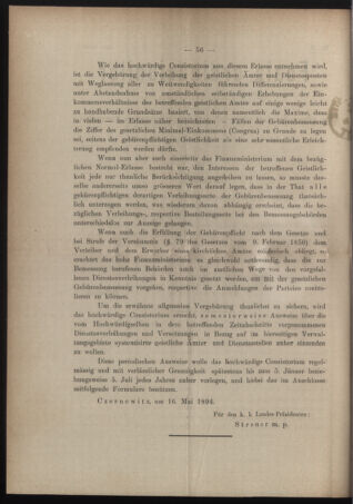 Verordnungsblatt des erzbischöfl. Konsistoriums die Angelegenheiten der orthod. -oriental. Erzdiözese der Bukowina betreffend 18940621 Seite: 2