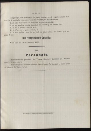 Verordnungsblatt des erzbischöfl. Konsistoriums die Angelegenheiten der orthod. -oriental. Erzdiözese der Bukowina betreffend 18950428 Seite: 19