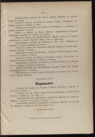 Verordnungsblatt des erzbischöfl. Konsistoriums die Angelegenheiten der orthod. -oriental. Erzdiözese der Bukowina betreffend 18950905 Seite: 11