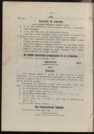 Verordnungsblatt des erzbischöfl. Konsistoriums die Angelegenheiten der orthod. -oriental. Erzdiözese der Bukowina betreffend 18951009 Seite: 4