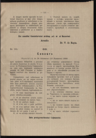 Verordnungsblatt des erzbischöfl. Konsistoriums die Angelegenheiten der orthod. -oriental. Erzdiözese der Bukowina betreffend 19001117 Seite: 3