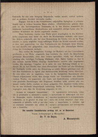 Verordnungsblatt des erzbischöfl. Konsistoriums die Angelegenheiten der orthod. -oriental. Erzdiözese der Bukowina betreffend 19010108 Seite: 3