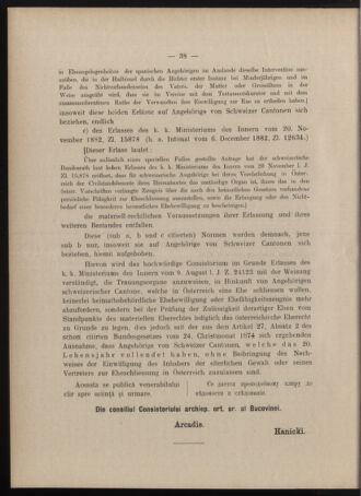 Verordnungsblatt des erzbischöfl. Konsistoriums die Angelegenheiten der orthod. -oriental. Erzdiözese der Bukowina betreffend 19010604 Seite: 6