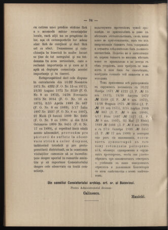 Verordnungsblatt des erzbischöfl. Konsistoriums die Angelegenheiten der orthod. -oriental. Erzdiözese der Bukowina betreffend 19020503 Seite: 4