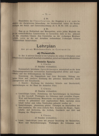 Verordnungsblatt des erzbischöfl. Konsistoriums die Angelegenheiten der orthod. -oriental. Erzdiözese der Bukowina betreffend 19020615 Seite: 11