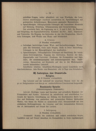 Verordnungsblatt des erzbischöfl. Konsistoriums die Angelegenheiten der orthod. -oriental. Erzdiözese der Bukowina betreffend 19020615 Seite: 12